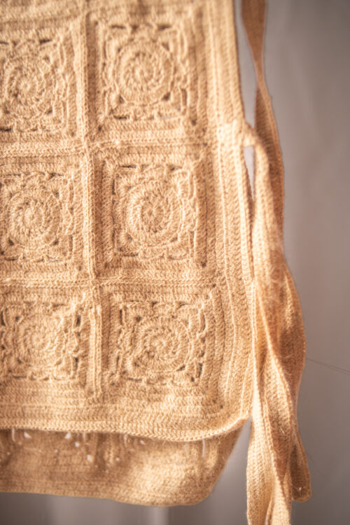 chaleco paqari color natural